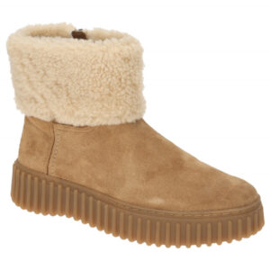 Clarks Damen Winterstiefeletten 26179563 4 TORHILL_TURN Braun Light Tan Fellk...