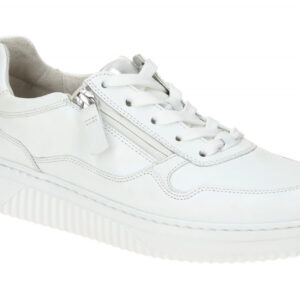 Gabor 86.408.51 - Damenschuhe Halbschuhe Sneaker wei?/silber XL-ExtraLight Pl...