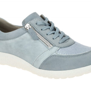 Waldl?ufer 815M01 M-IRA Damen Slipper blau Sky OrthoTritt bequem & leicht