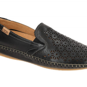 Pikolinos 578-4907 Damen-Slipper JEREZ Schwarz Echtleder Gummi Laufsohle