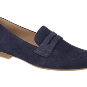 Gabor 85.213.16 Damen Slipper Atlantik Blau Echtleder Rauhleder Fu?bett Block...