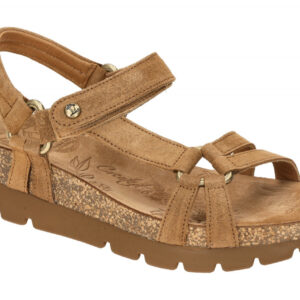 Panama Jack Damen Sandalette Sally B8 in Braun - cuero / bark, Echtleder, Kle...