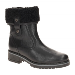 Gabor 72.770 Damen Stiefeletten Schwarz Echtleder OptiFit Warmfutter