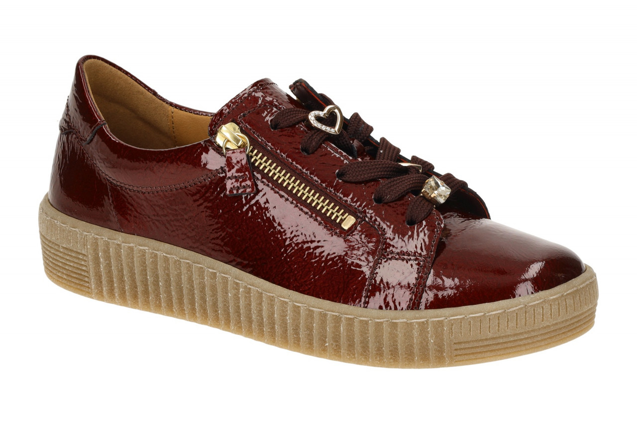 Gabor 73.339.95 Damen Sneaker bordo (gold) mit Best Fitting-System 1 Gabor 73.339.95 Damen Sneaker bordo (gold) mit Best Fitting-System