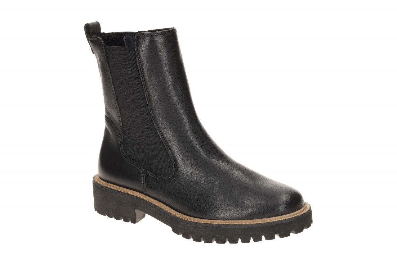 Paul Green Damen Stiefeletten 8270-02 Schwarz Warmfutter Blockabsatz 1 Paul Green Damen Stiefeletten 8270-02 Schwarz Warmfutter Blockabsatz