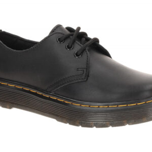 Dr. Martens 41553001 Brookline Lo Herrenschuhe Schwarz - Black Smooth Leather