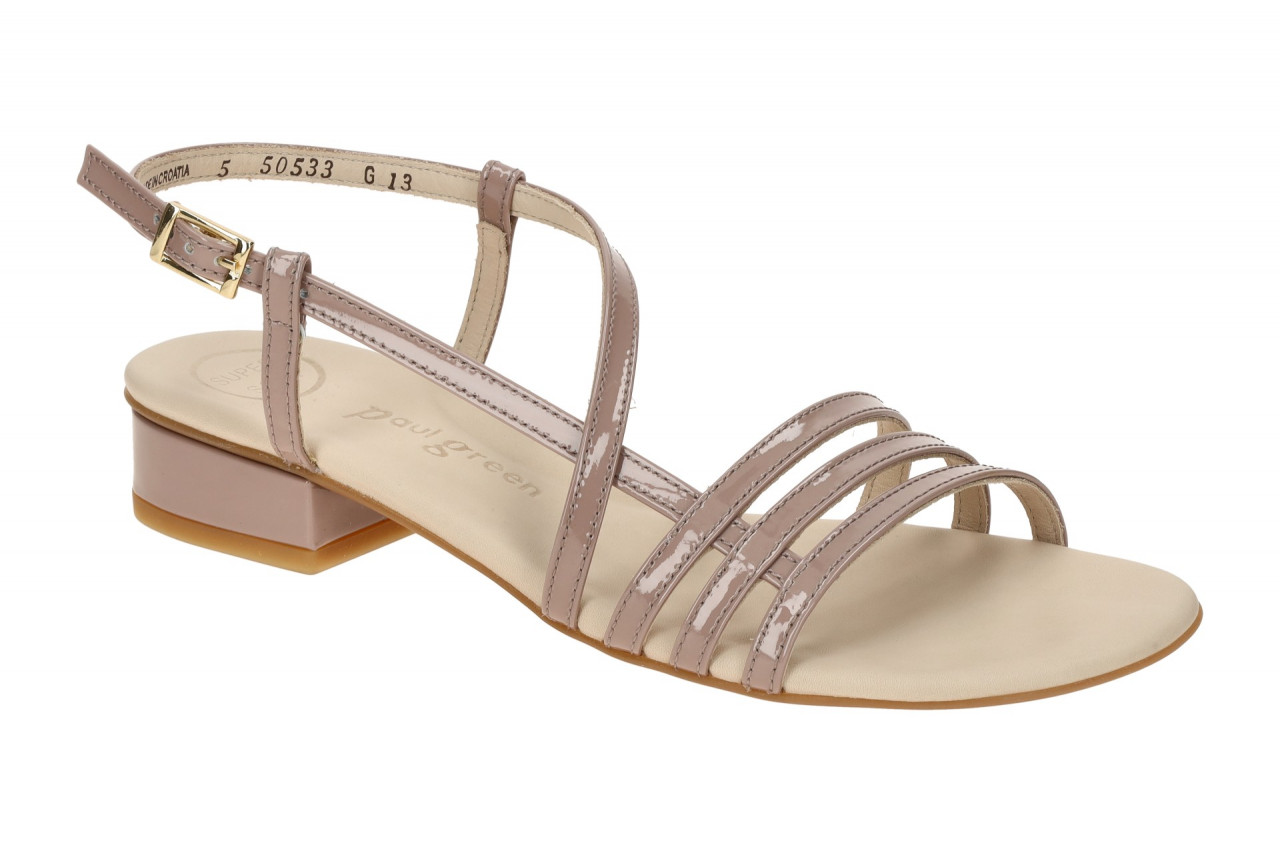 Paul Green Damen Sandalette 7621-16 rosewood Echtleder Riemchensandalen super... 1 Paul Green Damen Sandalette 7621-16 rosewood Echtleder Riemchensandalen super...