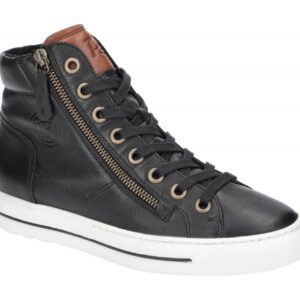 Paul Green Damen Stiefeletten 4024-020 Schwarz Cognac XL-ExtraLight