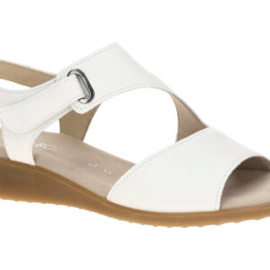 Gabor Damen Sandalette 82.803.50 Wei? Echtleder Riemchen Sandalen