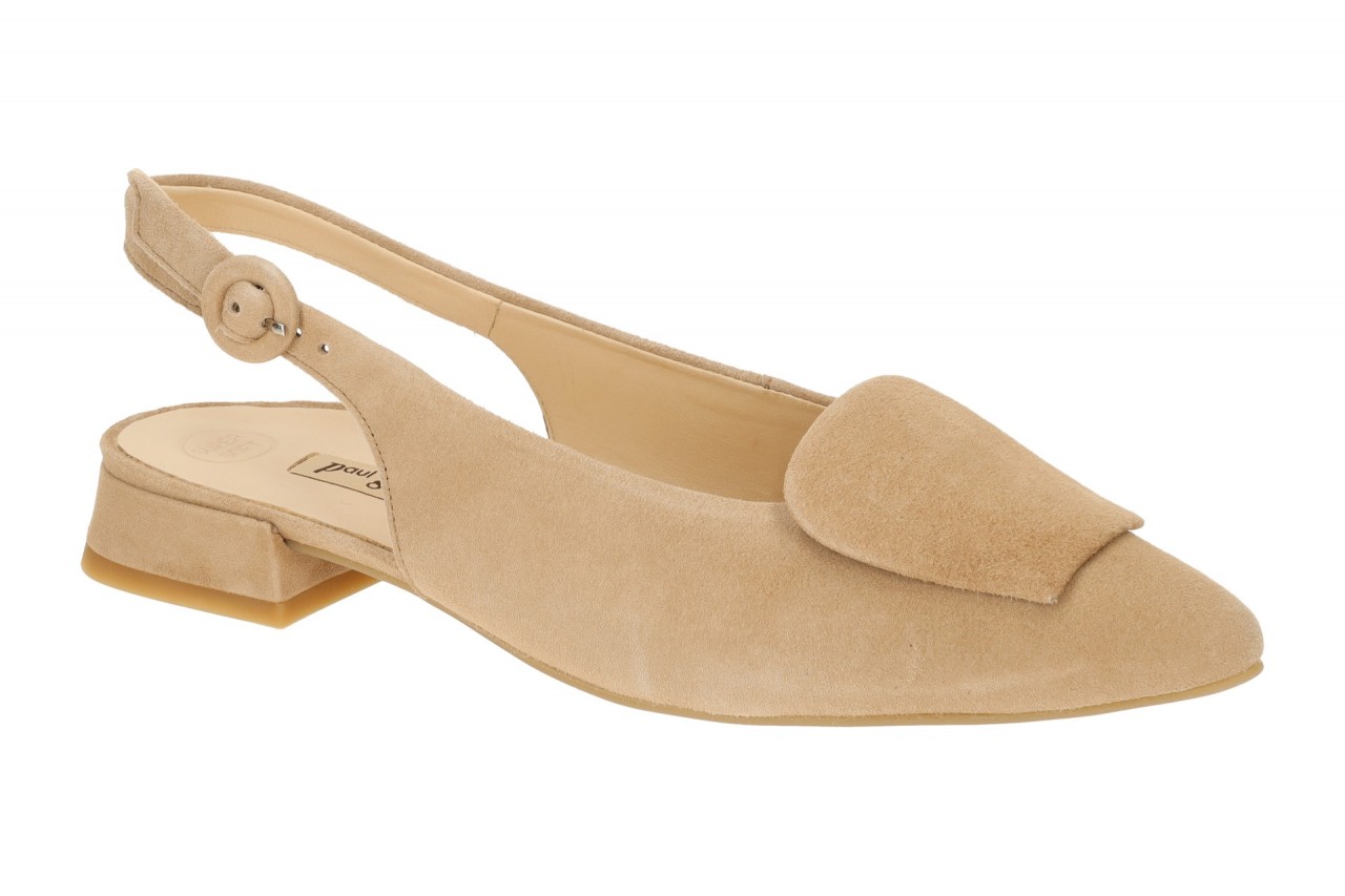 Paul Green PG 6090-02 Beige Dakar Damen Sling Pumps Echtleder Gummisohle Bloc... 1 Paul Green PG 6090-02 Beige Dakar Damen Sling Pumps Echtleder Gummisohle Bloc...