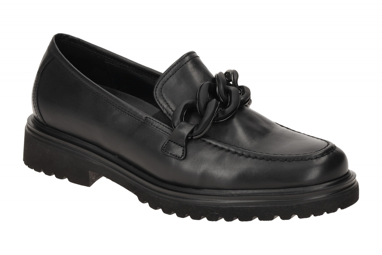 Gabor 72.554.67 Damen Slipper Schwarz Lack Extra Weit H - Davos Comfort 1 Gabor 72.554.67 Damen Slipper Schwarz Lack Extra Weit H - Davos Comfort