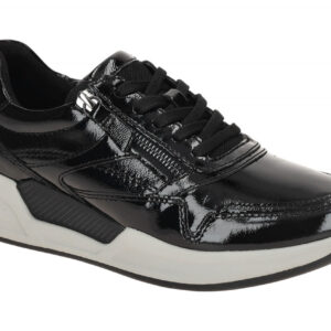 Gabor 76.957.97 Schwarz Rollingsoft Damenschuhe Sneaker Echtleder Mit Komfort...