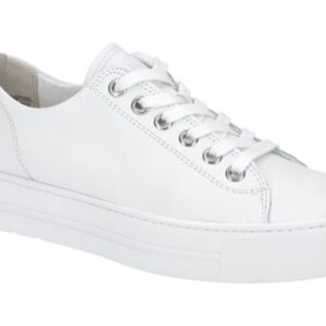 Paul Green Sneaker 4790-01 White / White Echtleder Super Soft Fu?bett Frottee...