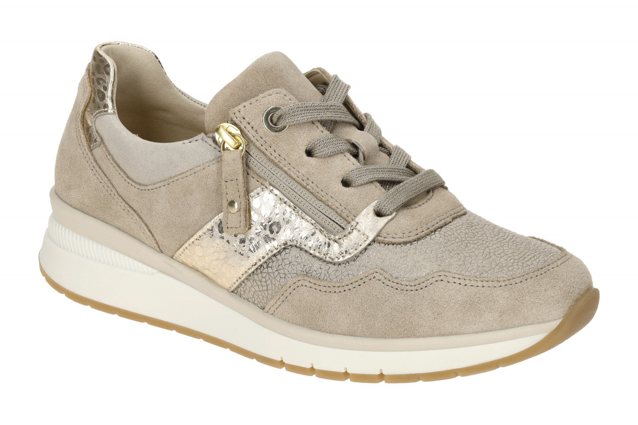 Gabor 66.306 Beige Oasi/Muschel Gold Sneaker K-Weite Echtleder Comfort 1 Gabor 66.306 Beige Oasi/Muschel Gold Sneaker K-Weite Echtleder Comfort