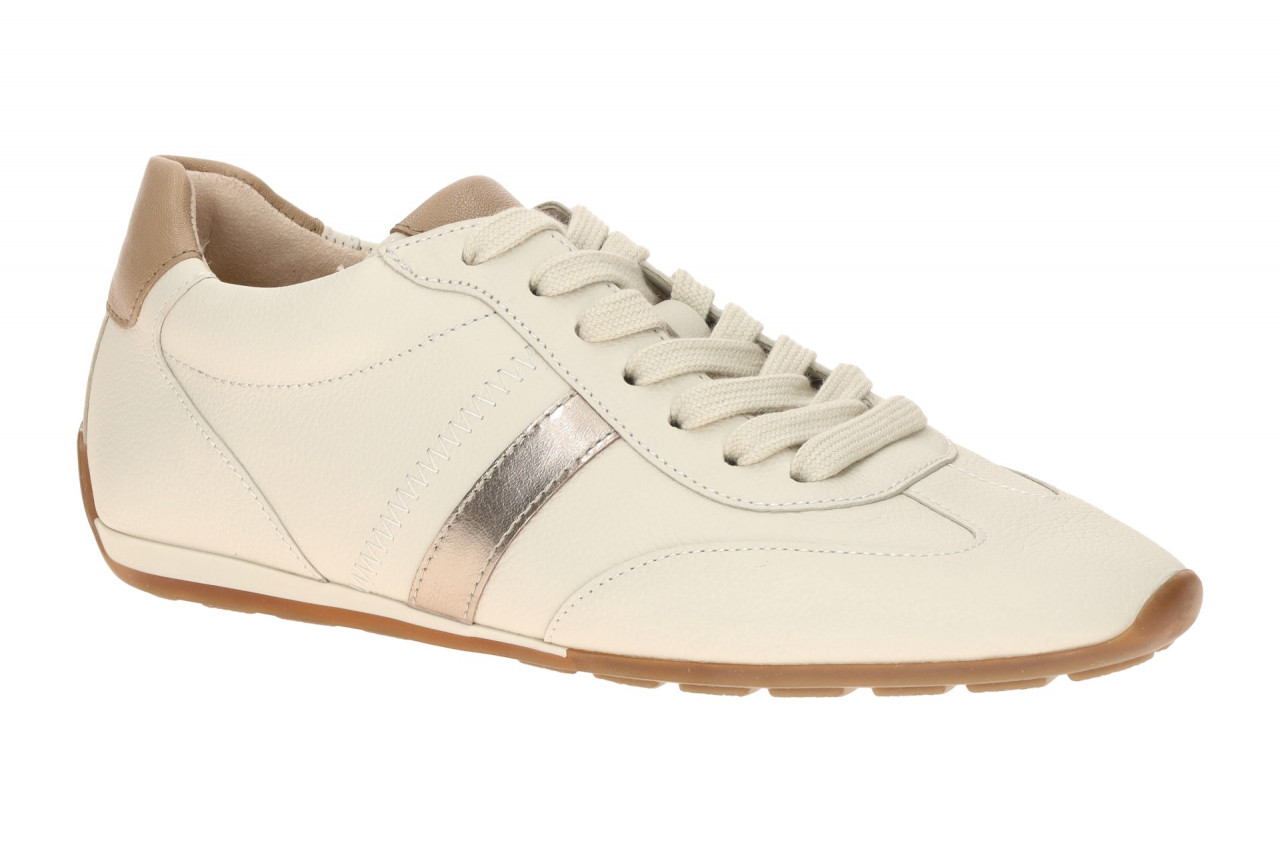 Gabor 83.191.20 Damen Retro Sneaker in Wei? latte - Best Fitting, flache Sohle 1 Gabor 83.191.20 Damen Retro Sneaker in Wei? latte - Best Fitting, flache Sohle