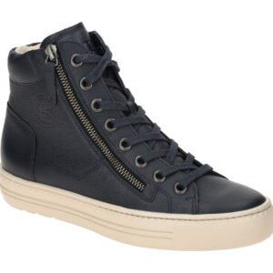 Paul Green Damen Stiefeletten 4024-320 Blau space Sportliche Mid-Sneaker Boot...