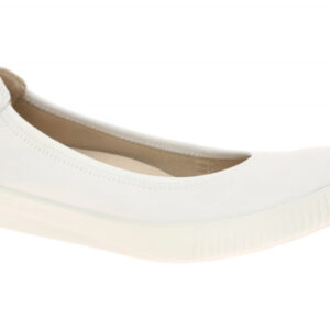 Legero 2-000435-1100 Damen Ballerinas Wei? Glattleder weich gepolstert