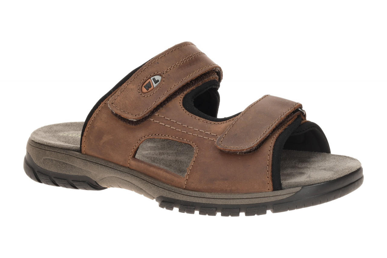 Waldl?ufer 372501 Harald Herren Pantolette braun Tabak Extra Weit H 1 Waldl?ufer 372501 Harald Herren Pantolette braun Tabak Extra Weit H
