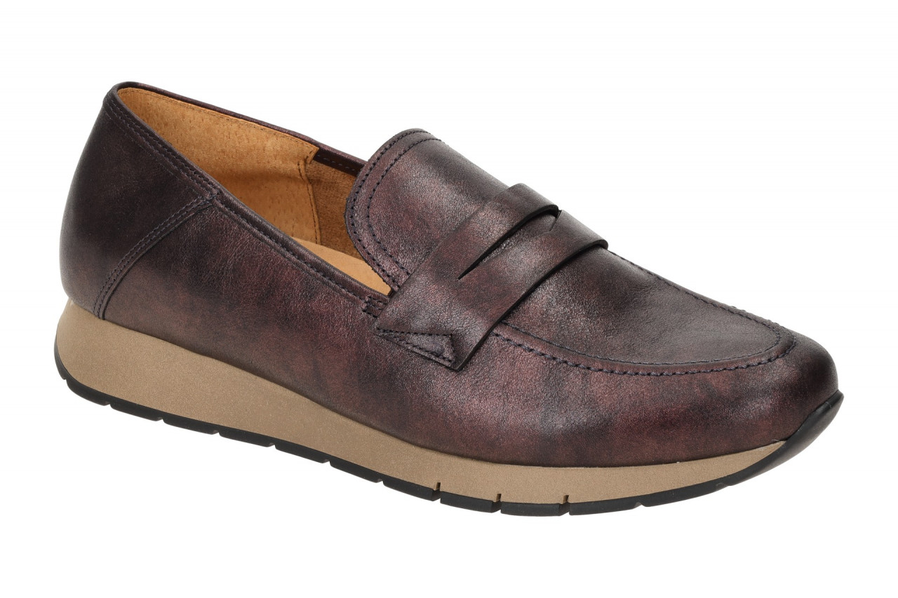 Gabor 52.471.18 FLORENZ Damen Slipper burgund Leder Textil Komfort Fu?bett 1 Gabor 52.471.18 FLORENZ Damen Slipper burgund Leder Textil Komfort Fu?bett