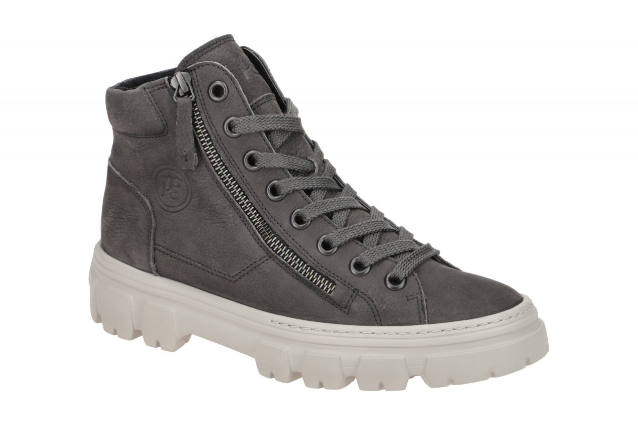 Paul Green Damen Stiefeletten 5210-010 Grau - iron, Echtleder, XL-ExtraLight 1 Paul Green Damen Stiefeletten 5210-010 Grau - iron, Echtleder, XL-ExtraLight