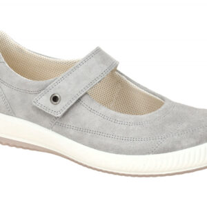 Legero 2-000300-2500 TANARO 5.0 Damen Ballerina Grau - alumino Klettverschluss