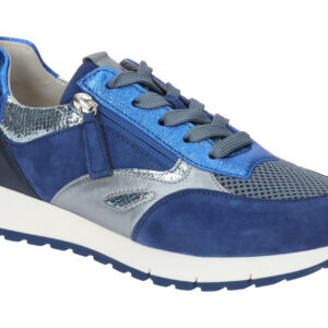 Gabor 62.488.66 FLORENZ Damen Sneaker Blau Natic K. (S.blau) OptiFit Fu?bett