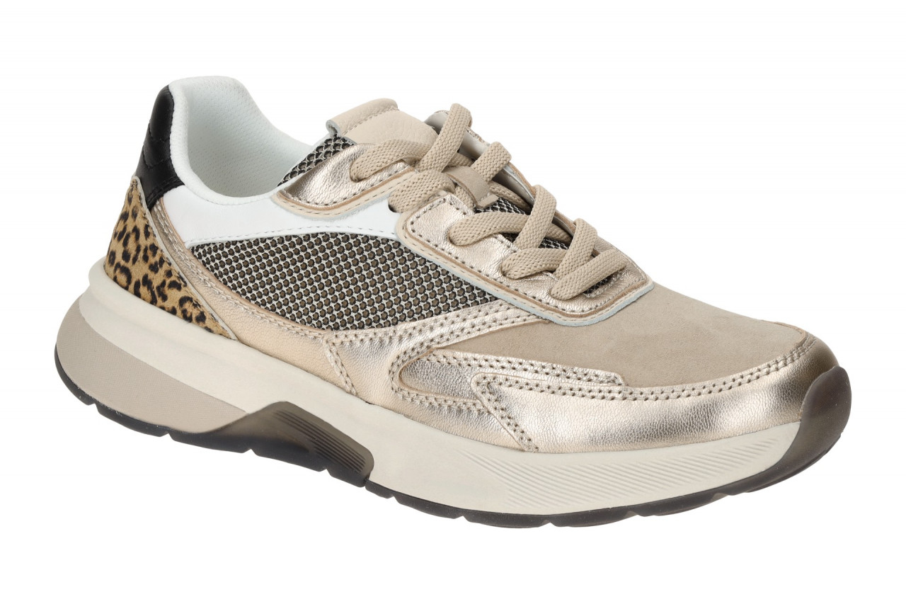 Gabor 66.846 Damen Sneaker beige oak muschel ROLLINGSOFT atmungsaktiv 1 Gabor 66.846 Damen Sneaker beige oak muschel ROLLINGSOFT atmungsaktiv