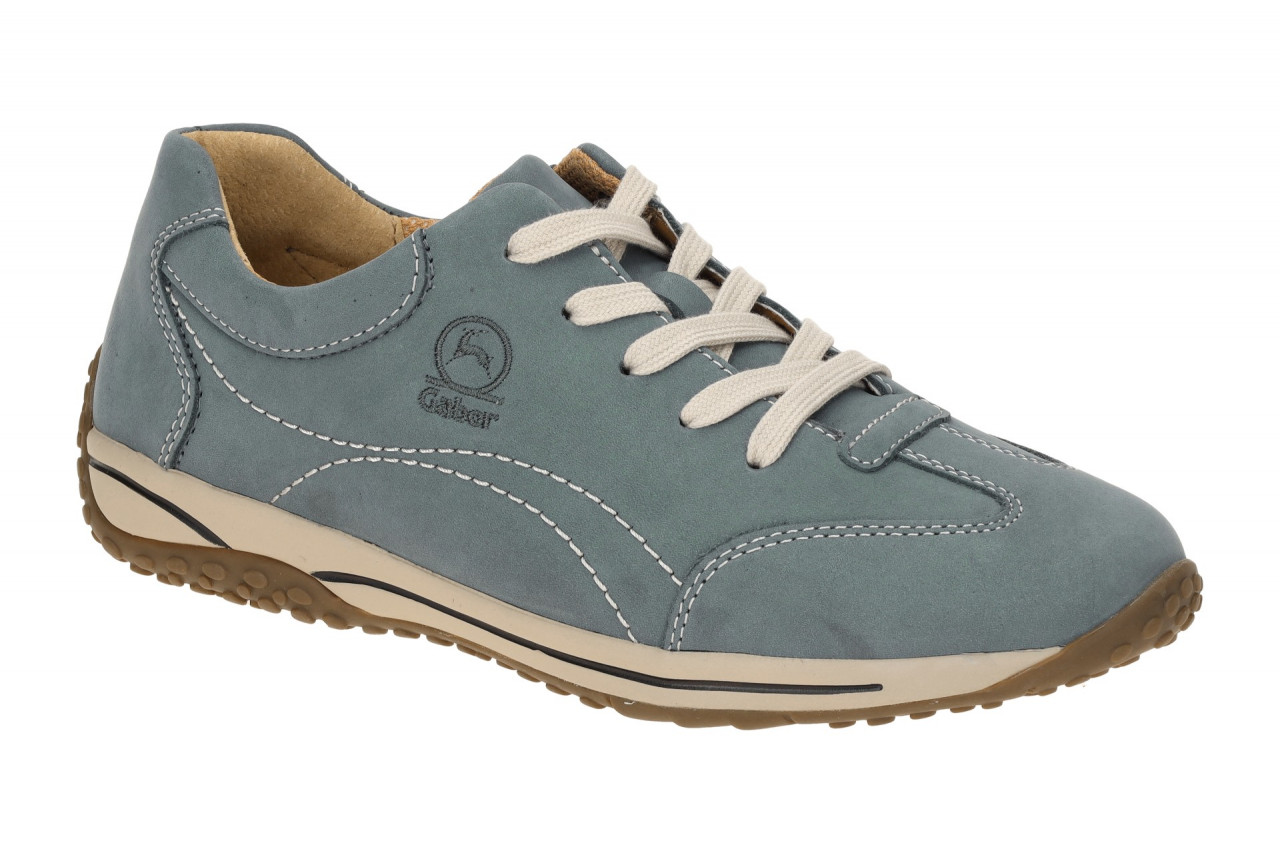 Gabor 86.385 - Halbschuhe Blau River mit Gabor OPTIFIT Fu?bett 1 Gabor 86.385 - Halbschuhe Blau River mit Gabor OPTIFIT Fu?bett