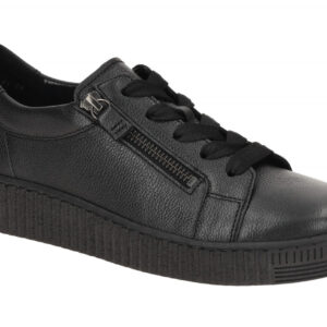 Gabor 73.334.37 Schwarz Damen Schn?r-Halbschuhe - Bequeme Best Fitting Schuhe