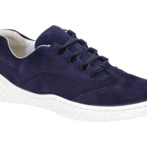 Gabor 63.380 - BEQUEME Damen Schn?r-Halbschuhe bluette mit herausnehmbarer In...