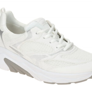 Gabor Damenschuhe 86.936.11 ROLLINGSOFT Sportliche Sneaker Wei?/Grau