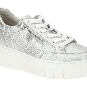 Gabor 63.220.61 Silber Bequeme Schn?r-Halbschuhe XL-ExtraLight Plateau