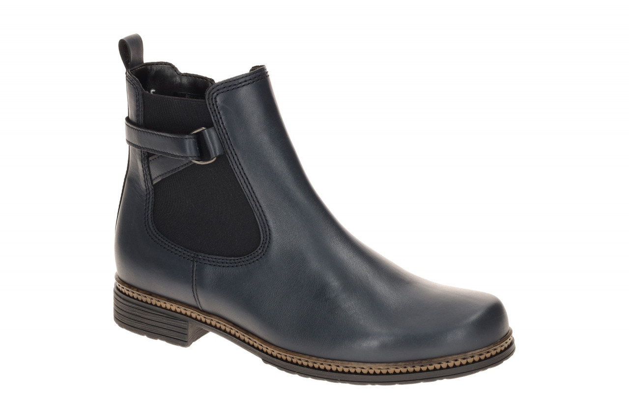 Gabor 74.670 - BEST FITTING Stiefeletten blau night (cognac) Kleiner Absatz 2cm 1 Gabor 74.670 - BEST FITTING Stiefeletten blau night (cognac) Kleiner Absatz 2cm