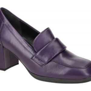 Gabor 35.290 Lila Hochfront-Pumps Purple Echtleder Fu?bett F - normal Weite