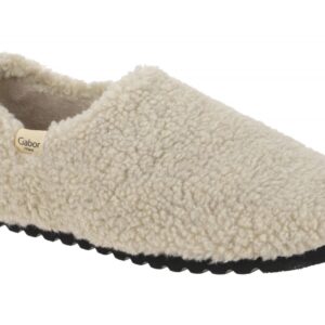 Gabor 33.060.12 Damen Slipper Beige - Warmfutter & Wechselfu?bett