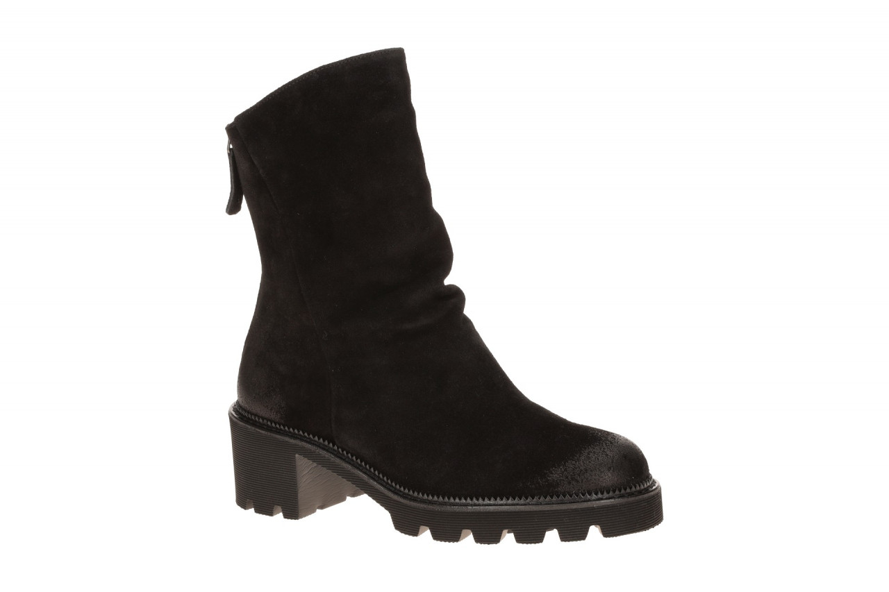 Paul Green Damen Stiefeletten 8291-020 Schwarz elegante Veloursleder - Warmfu... 1 Paul Green Damen Stiefeletten 8291-020 Schwarz elegante Veloursleder - Warmfu...