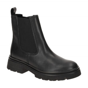 Gabor 71.850 Damen Stiefeletten Schwarz - elegante Ankle-Boots Chelsea-Stil