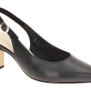 Gabor Sling Pumps 81.590.27 Schwarz Echtleder Trichterabsatz 5,5cm