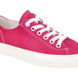 Paul Green Damen Sneaker 4704-69x Pink Barbie Echtleder Frottee-Futter