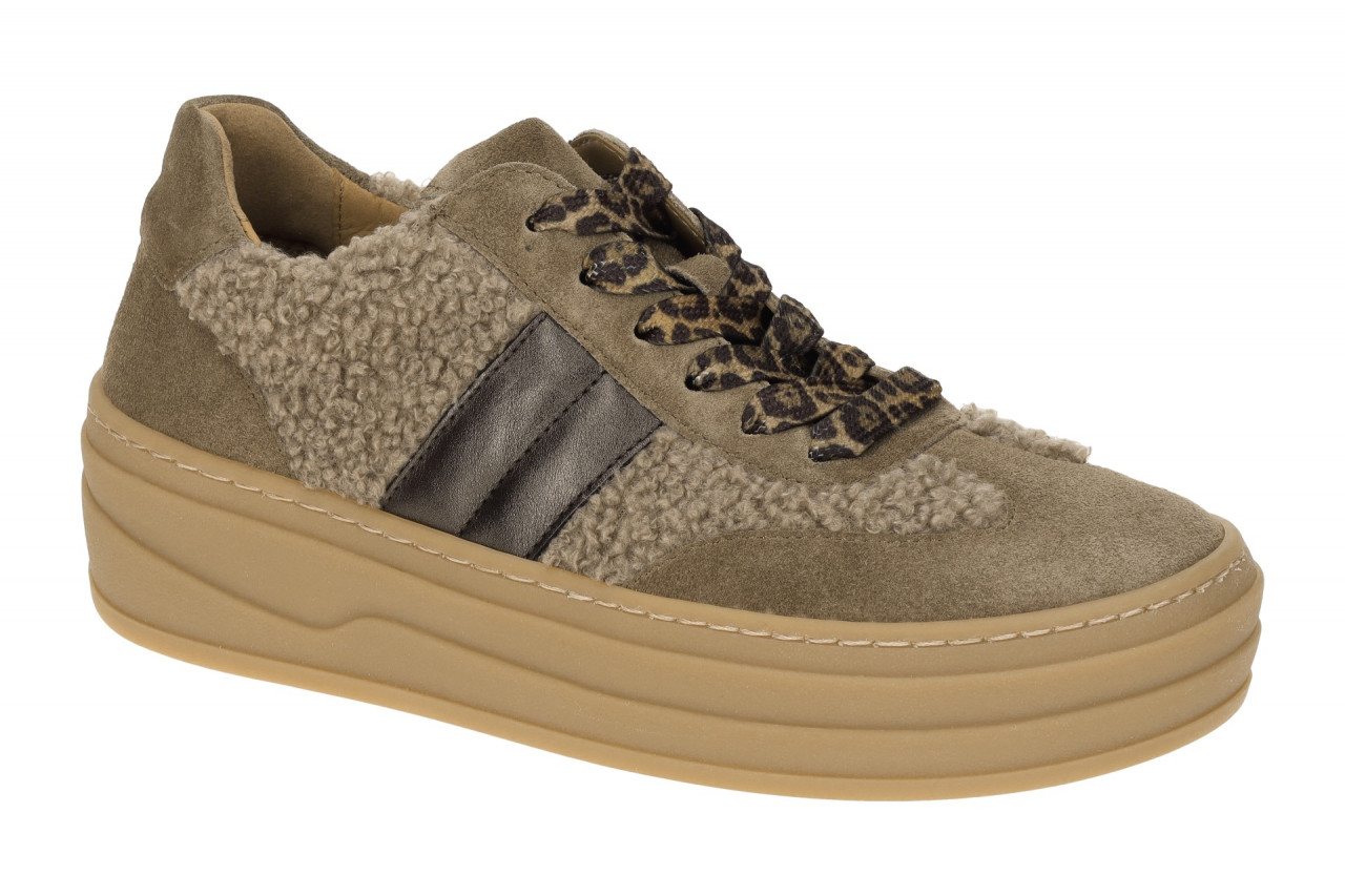 Gabor 73.350.14 Damen Halbschuhe braun farro Leo-Sneaker mit Plateau 1 Gabor 73.350.14 Damen Halbschuhe braun farro Leo-Sneaker mit Plateau