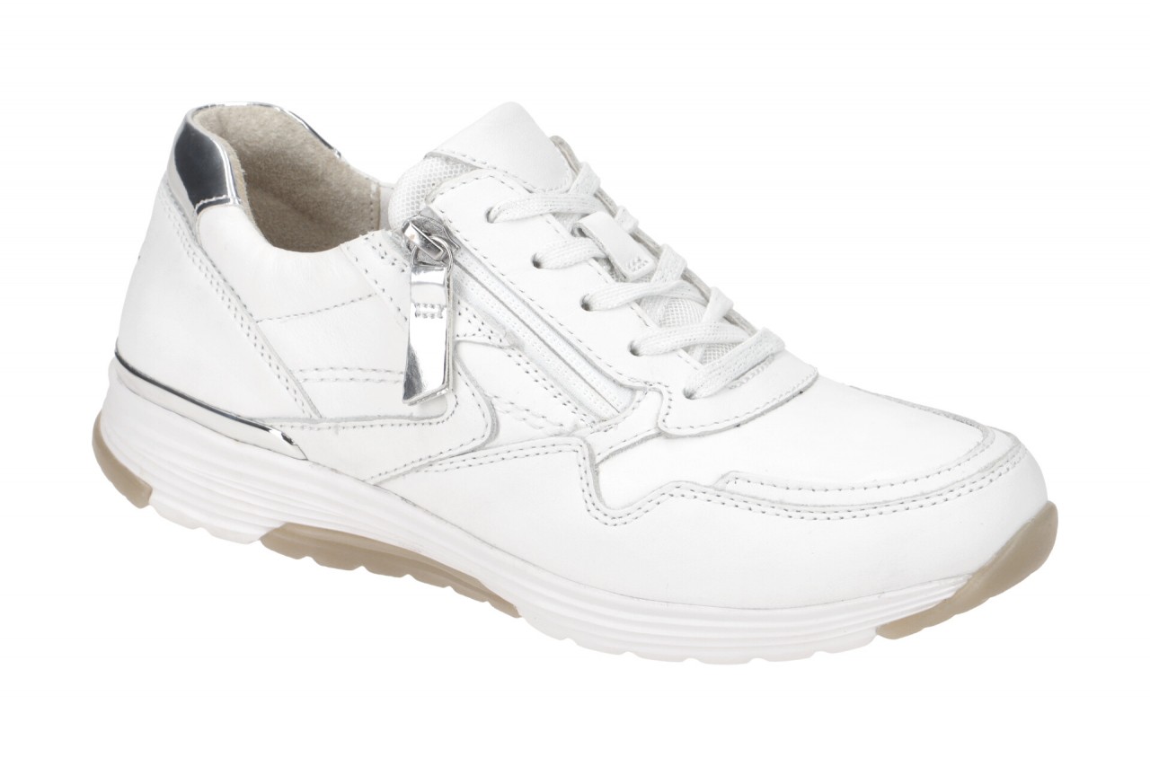 Gabor 86.978.50 ROLLINGSOFT Damenschuhe wei?/argento - Sportliche Sneaker 1 Gabor 86.978.50 ROLLINGSOFT Damenschuhe wei?/argento - Sportliche Sneaker