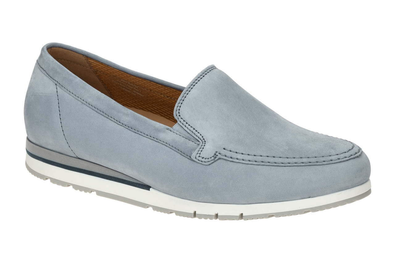 Gabor 62.414.26 FLORENZ Damen Slipper blau heaven bequeme Halbschuhe 1 Gabor 62.414.26 FLORENZ Damen Slipper blau heaven bequeme Halbschuhe