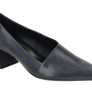H?gl 0-10 4513 3400 Pumps nightblu Echtleder spitz Absatz 5cm