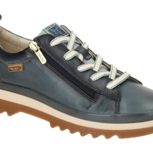 Pikolinos W3W-6979 VIGO Damen Schn?r-Halbschuhe Ocean Blau bequem mit arch su...