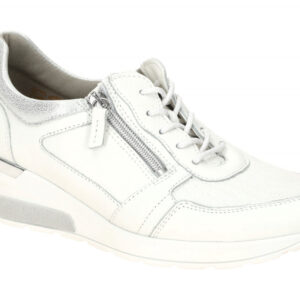 Waldl?ufer 939H01 H-CLARA Damenschuhe wei?/silber bequeme Halbschuhe