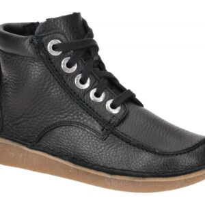 Clarks 26173884 4 Funny Cedar Damen Hi Cut Sneaker Boots Schwarz Echtleder