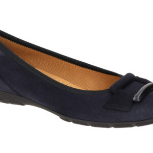 Gabor 74.166.16 Damen Ballerinas atlantik Blau HOVERCRAFT Gummisohle