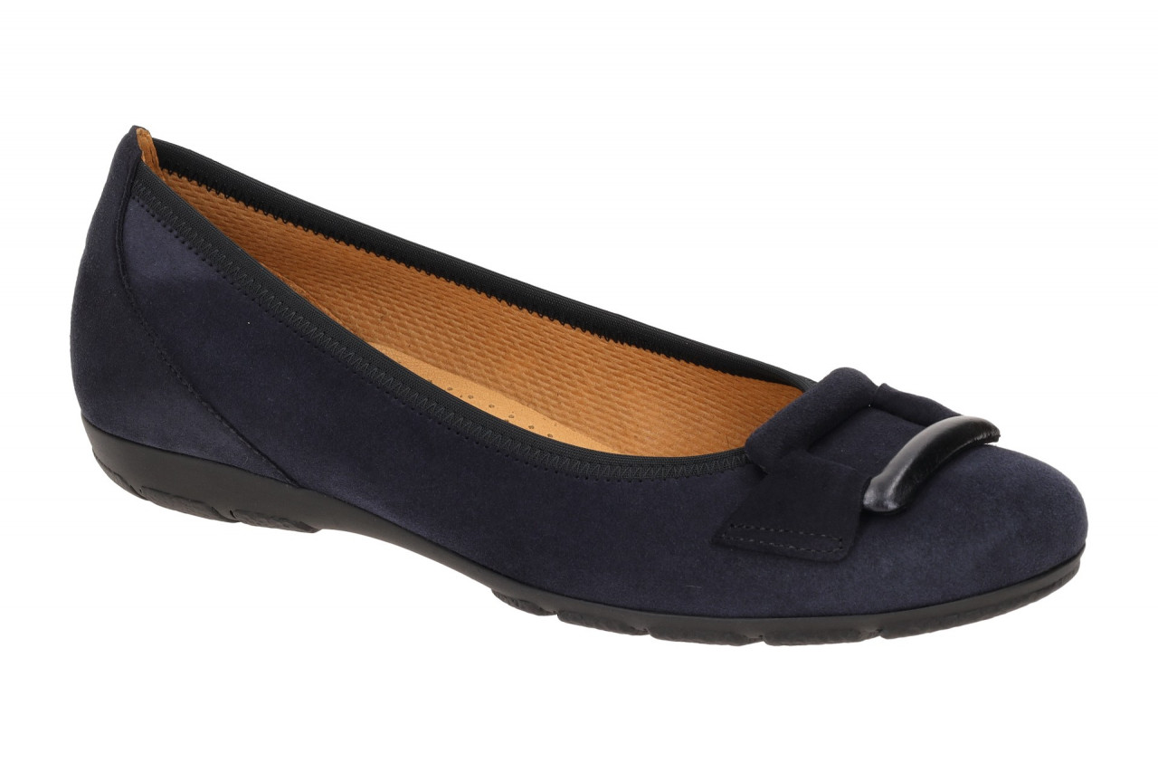 Gabor 74.166.16 Damen Ballerinas atlantik Blau HOVERCRAFT Gummisohle 1 Gabor 74.166.16 Damen Ballerinas atlantik Blau HOVERCRAFT Gummisohle