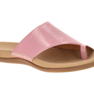Gabor 83.700.90 Damen Pantoletten soft pink Best Fitting Echtleder