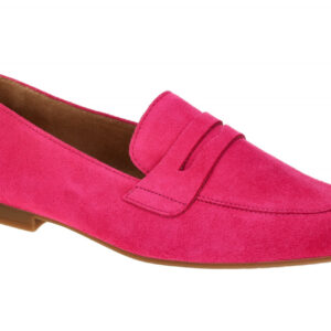 Gabor 65.213.30 Damen Slipper pink Echtleder Halbschuhe mit Blockabsatz
